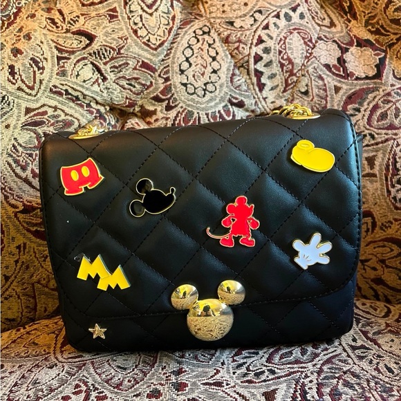 NWT Disney Loungefly Mickey Mouse Handbag Crossbody - Picture 3 of 3
